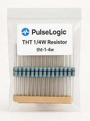 PulseLogic THT 1/4W Resistor model C07104